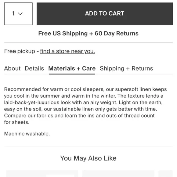 PARACHUTE | Moss Green Linen Euro Sham Cover - Picture 4 of 6